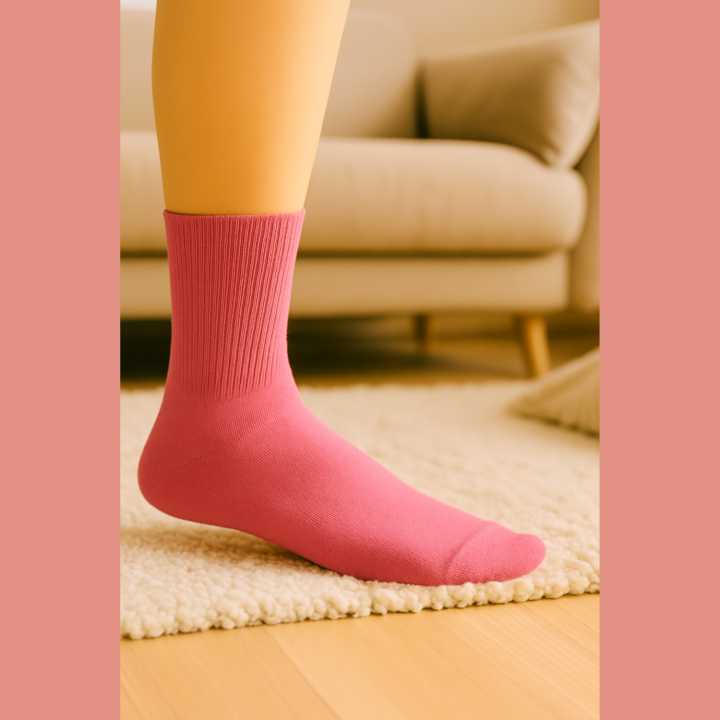 Lot de 3 chaussettes courtes femme SENNA – coton – coloris assortis aléatoires – taille 36–41