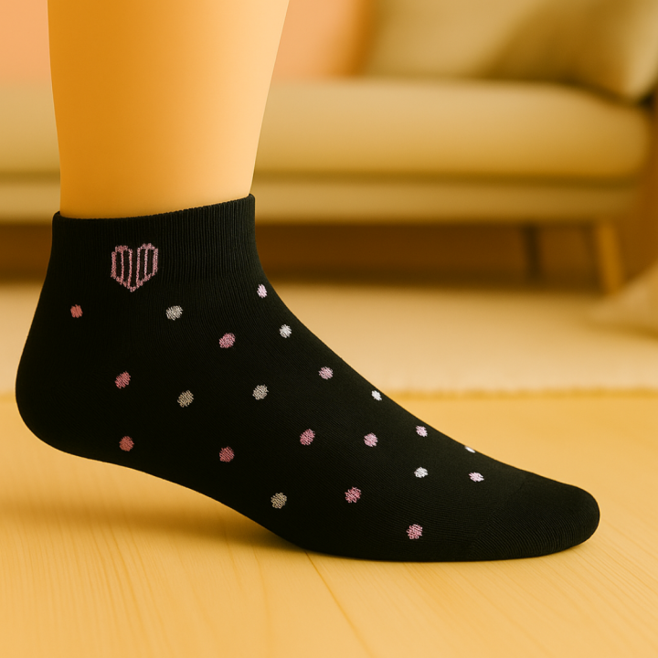 Socquettes SENNA à pois – coloris assortis – VPC Mania grossiste