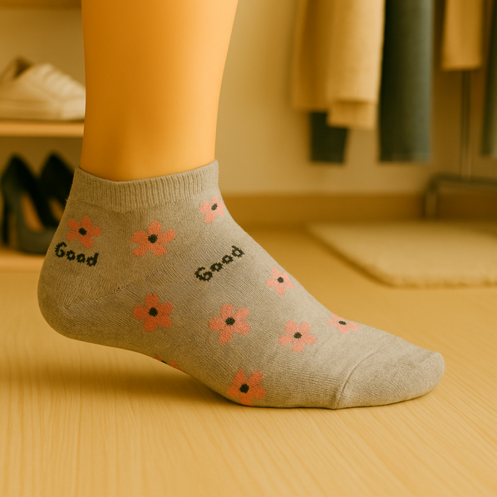 Socquettes courtes femme SENNA – coton 90 % – VPC Mania grossiste