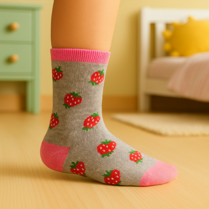 Lot de 36 paires de chaussettes enfant SENNA – motifs fantaisie – coton 90 % – tailles 21–26 / 27–31 / 32–36 – coloris assortis