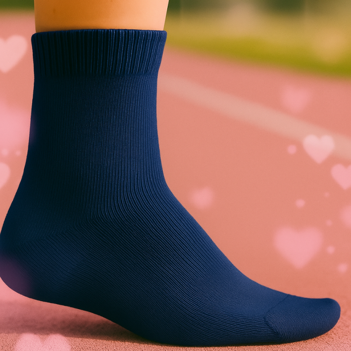 Lot de 3 paires de chaussettes courtes SENNA Sports – coton – doublure absorbante – Taille 36–41