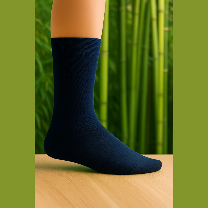 Lot de 3 paires de chaussettes bambou unisexe COSMO – mi-mollet – 40–46 – ultra douces et respirantes