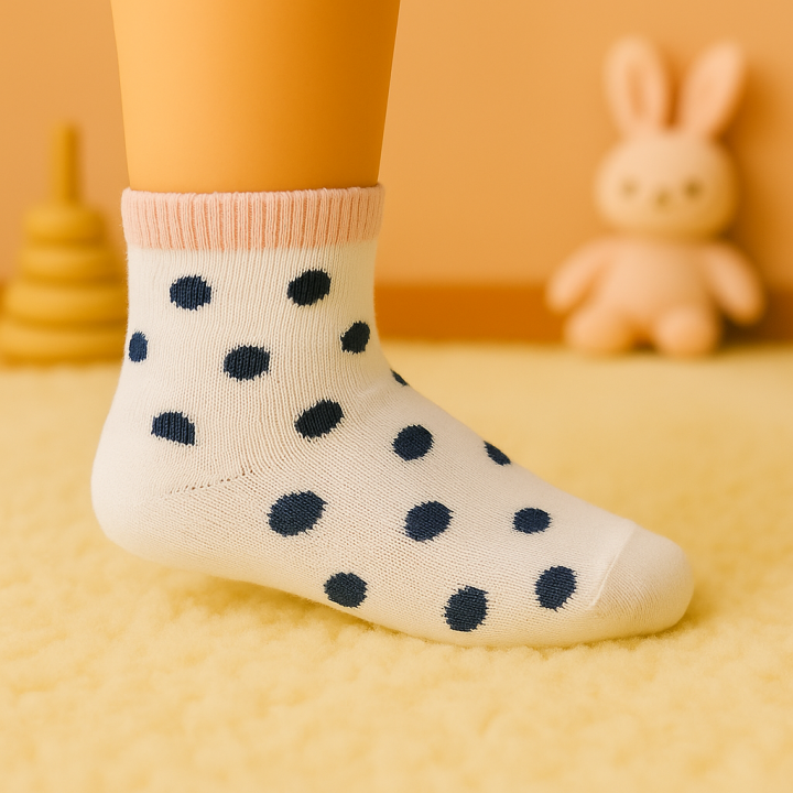 Chaussettes bébé SENNA motifs pois – VPC Mania grossiste