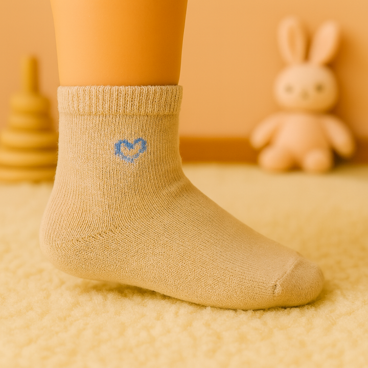 Chaussettes bébé SENNA motif cœur bleu – VPC Mania grossiste