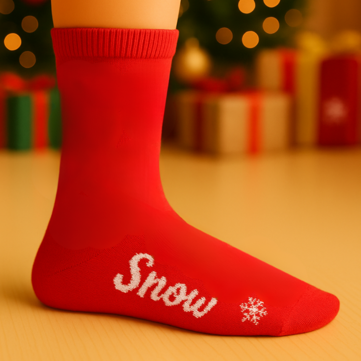 Lot de 36 paires de chaussettes enfant Noël SENNA – coton 90 % – tailles 21–26 / 27–31 / 32–36