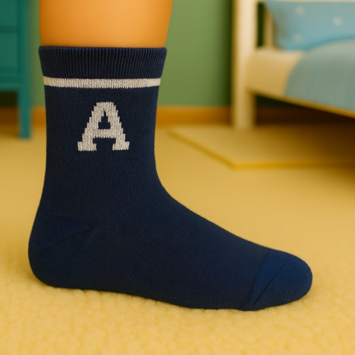 Lot de 36 paires de chaussettes enfant garçon SENNA – coton 90 % – mi-mollet – coloris assortis