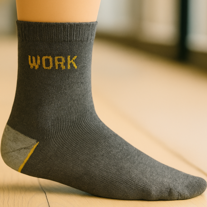 Détail du renfort talon-pointe SENNA – maille épaisse et résistante – VPC Mania grossiste